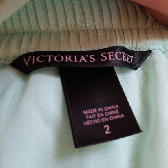Victorias Secret Chiffon Pleated Maxi Skirt-Size 2-Mint Green-Partially Lined - Picture 6 of 8